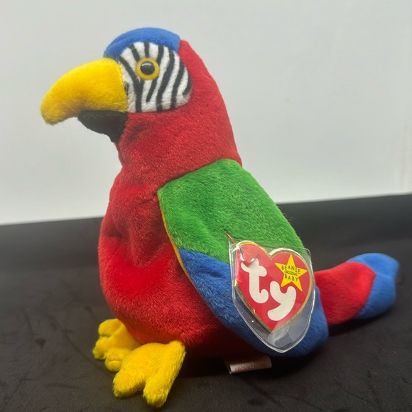 Ty Beanie Babies Jabber the Parrot - Picture 1 of 4